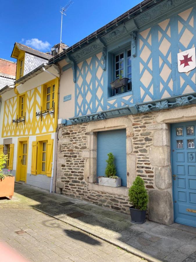 Maison cosy séjour découverte mer et campagne Saint-Caradec-Tregomel Extérieur photo